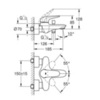 GROHE Eurostyle 23726LS3 Смеситель для ванны