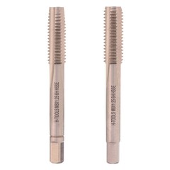 Метчик М 8,0х1,25 (Комплект 2шт) DIN352 HSSEV3 6h 56мм a=4,9 H-Tools 235801-A4-0080