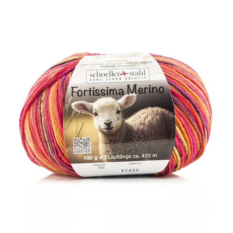 Fortissima Merino 4-fach 103