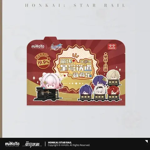 Случайная фигурка Honkai: Star Rail - Chibi Jenga (Пенакония)