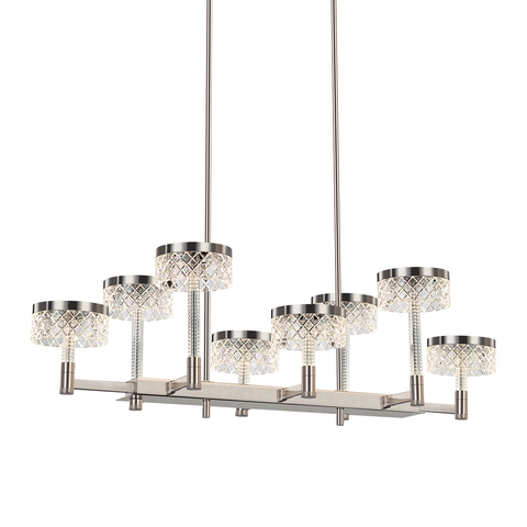 Фото: Люстра MD21020075-8B satin nickel - основной вид