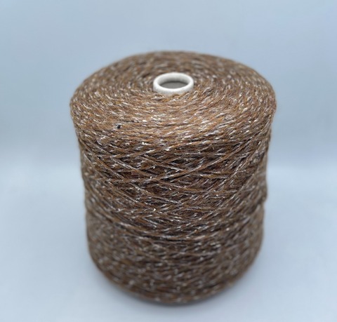 Gi.Ti.Bi (пр.Италия), art. Soul 200м/100гр.Альпака/Шерсть/Полиамид, цвет-Коричневое мулине, арт.27914