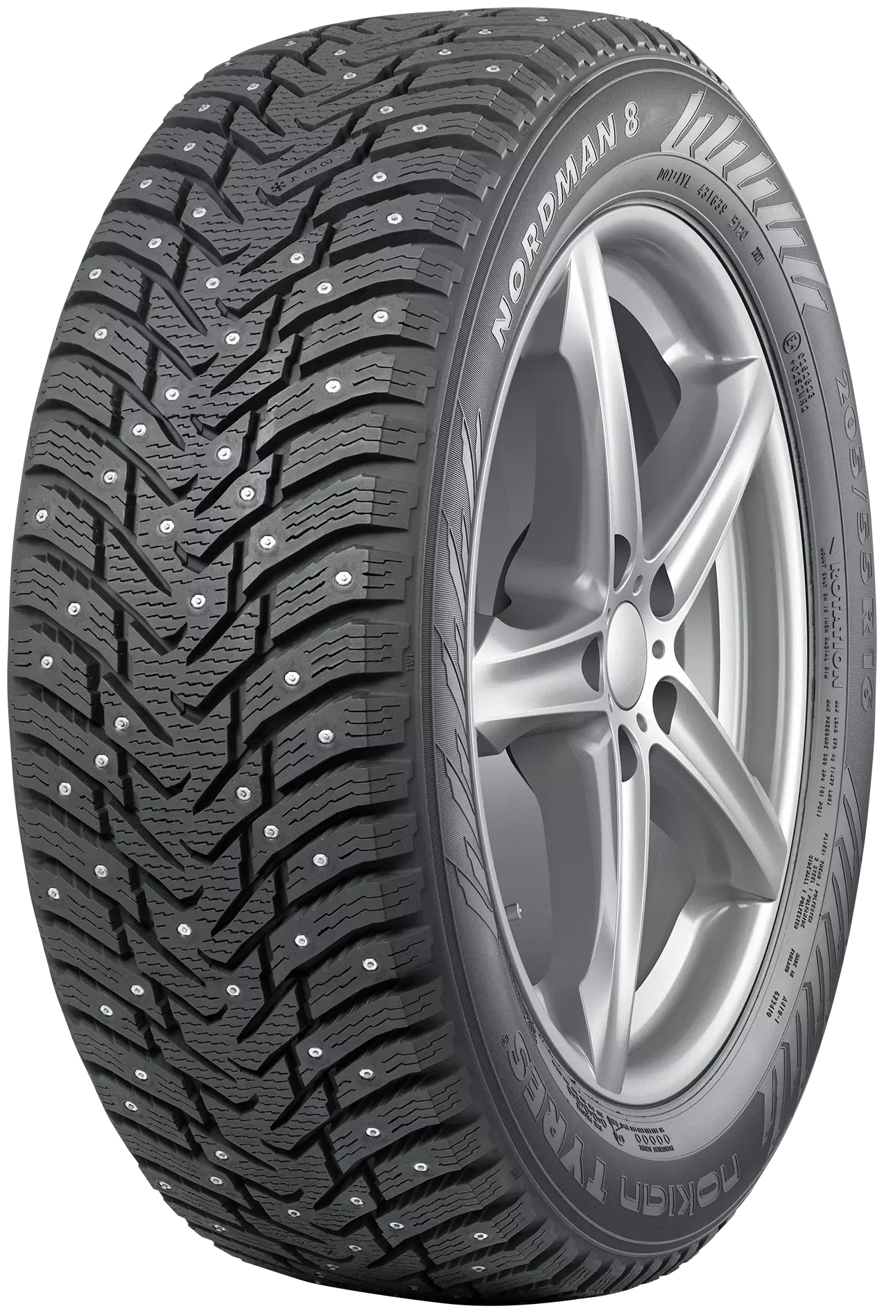 Шина Nokian Tyres Nordman 8 98T XL R17 225/50 шипованная