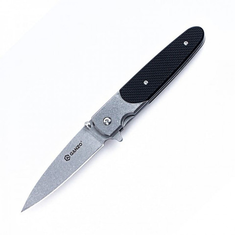 Нож Ganzo G743-2 (черный, оранжевый, зеленый)