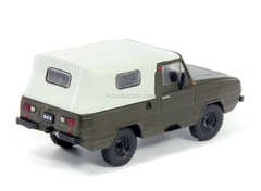 UAZ-3907 Jaguar khaki 1:43 DeAgostini Auto Legends USSR #144