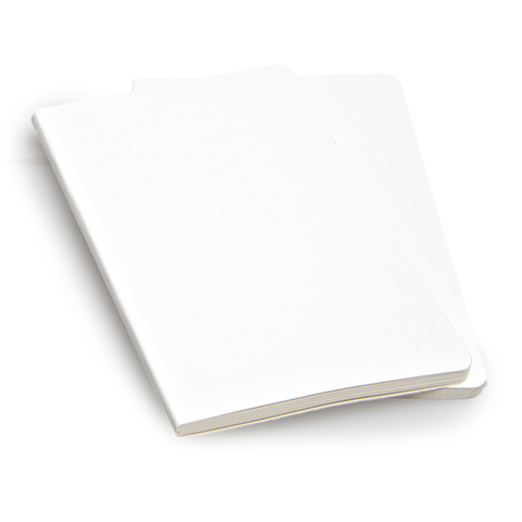 Набор 2 блокнота Moleskine Volant Pocket, цвет белый, без разлиновки
