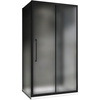 Abber Schwarzer Diamant AG30110BMH-S80BM-S80BM Душевой уголок, 110x80x195, цвет: чёрный