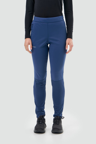 Женские тренировочные лыжные брюки Nordski Pro 2.0 blue