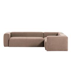 Угловой 4-х местный диван Blok 320 x 230 cm розовый