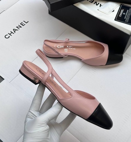 Балетки CHANEL Бежевые
