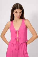 Топ женский пляжный YSABEL MORA STRAWBERRY 86241 | Розовый