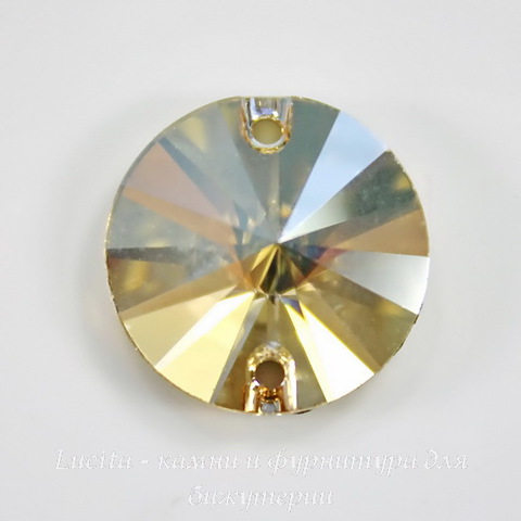3200 Пришивные стразы Сваровски Crystal Golden Shadow (14 мм) ()