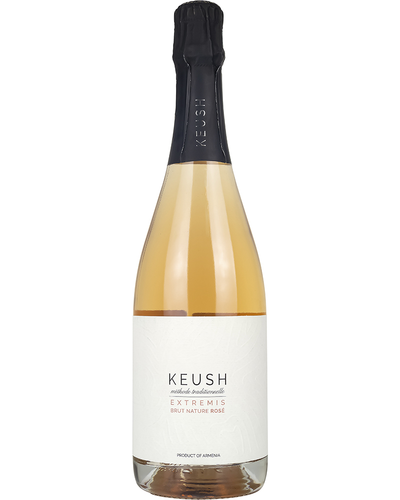Вино Розовое Игристое Keush Экстра Брют Розе 12,5% 0,75 л, Армения