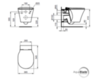 Ideal Standard Connect Air E005401 Чаша унитаза подвесного