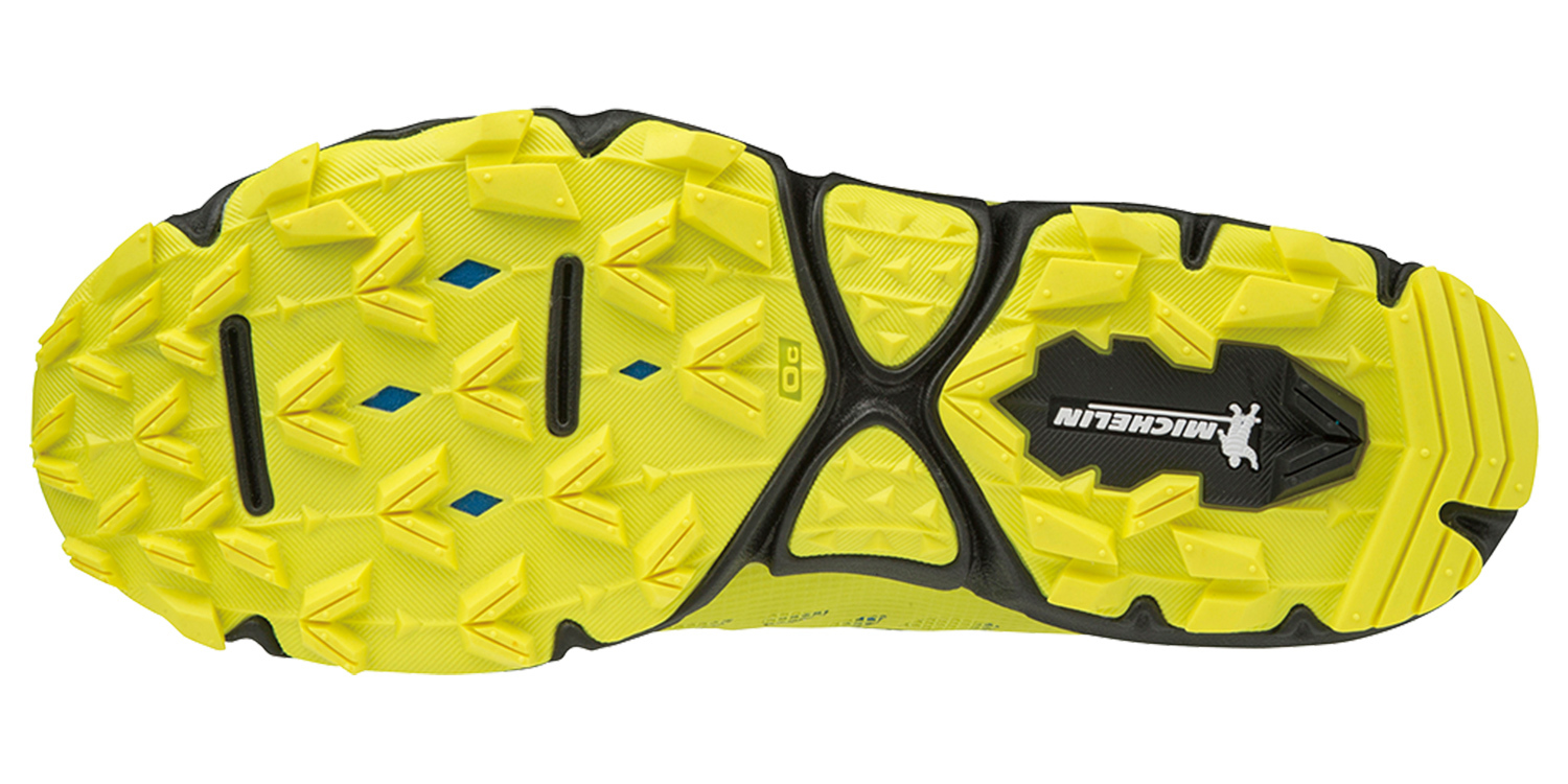 Mizuno Wave Hayate 5 кроссовки для бега мужские желтые - 2