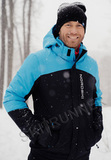 Премиальный теплый лыжный костюм Nordski Mount Blue-Black мужской