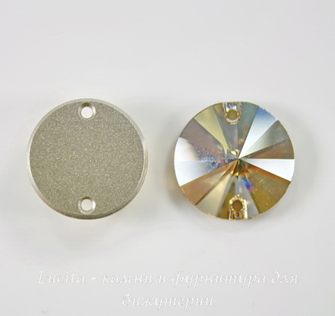 3200 Пришивные стразы Сваровски Crystal Golden Shadow (14 мм) ()