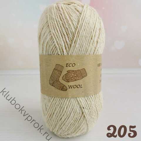 WOOL SEA ECO WOOL 205, Белый
