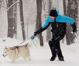 Премиальный теплый лыжный костюм Nordski Mount Blue-Black мужской