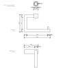 Decor Walther Corner 0561500 Держатель туалетной бумаги, цвет: хром