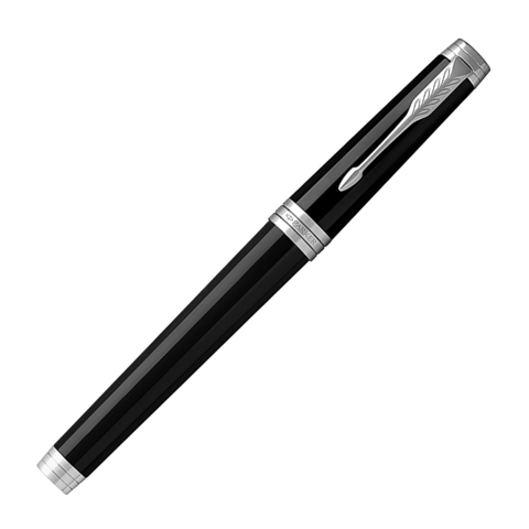 Ручка-роллер Parker Premier, Black CT (1931403)