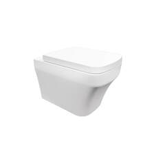 Creavit Solo SO321-11CB00E-0000 Унитаз подвесной безободковый, цвет: белый (глянцевый) фото