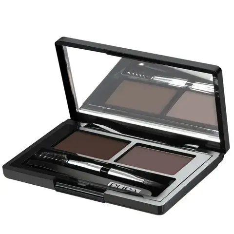 Набор для моделирования и дизайна бровей EYEBROW DESIGN SET №003, Dark Brown