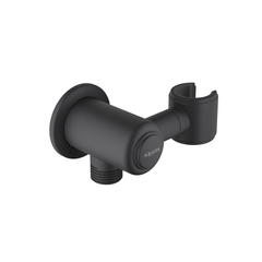 Aquatek Классик AQ2462MB Шланговое подсоединение с держателем, цвет: чёрный фото