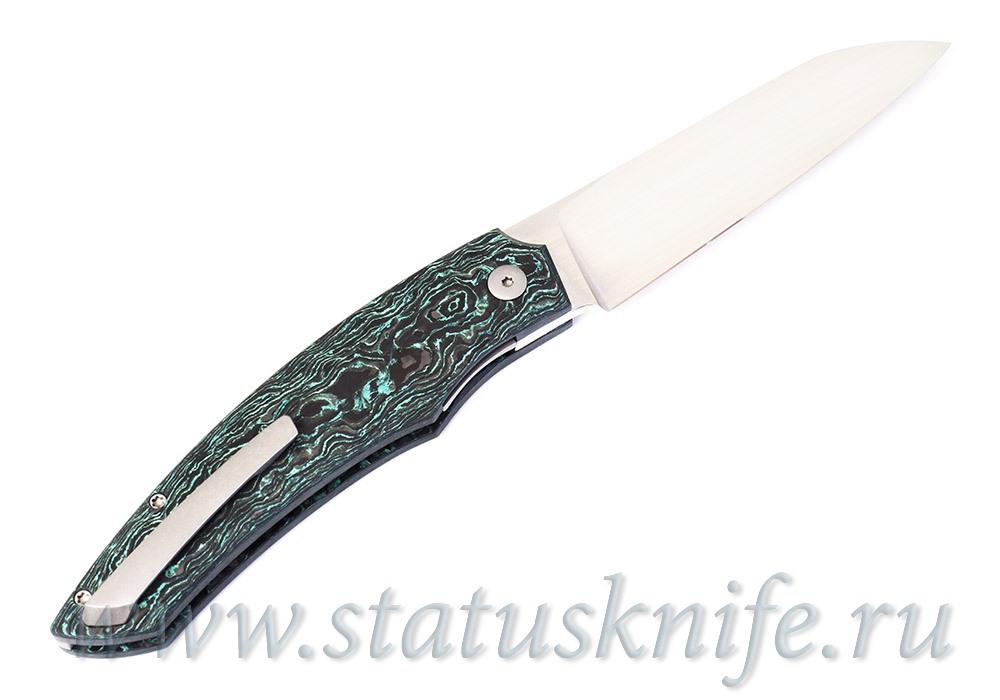 Нож Fierce Front Flipper Green Лопатин Игорь