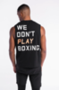 Майка Boxraw We Don't Play Boxing Черный