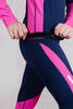 УЦЕНКА-Детский гоночный комбинезон Nordski Jr Base dark blue-pink - 7