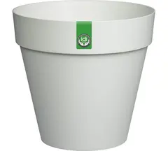 Горшок для цветов Idiland Tarragon D250 мм, 7 л со вставкой (светло-серый)