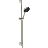 Ideal Standard Solos A7898GN Душевой гарнитур со штангой 900 мм PVD Silver Storm (Серебряный Шторм)