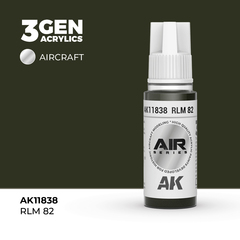 Акриловая краска AK Interactive RLM 82 3GEN AIR, 18мл