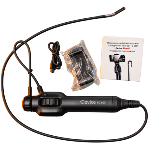 Видеоэндоскоп rDevice RD-600 (FullHD, d5.5, 2х поворот. мех., Led, Android+iOS)