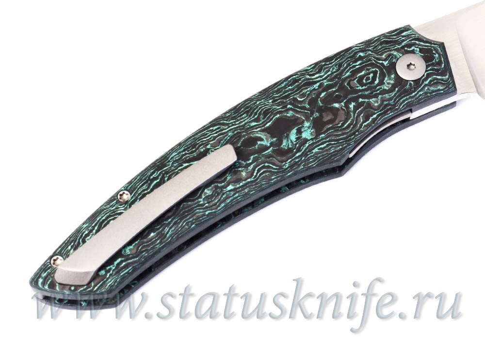 Нож Fierce Front Flipper Green Лопатин Игорь