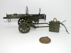Miniature Maxim gun