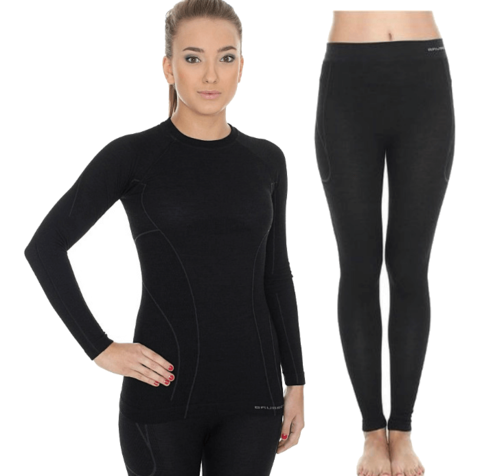 BRUBECK ACTIVE WOOL женский комплект термобелья