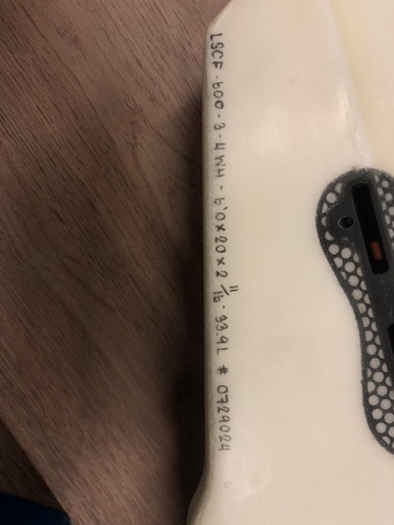 Сёрфборд SLATER DESIGNS Sci-Fi LFT 6'0