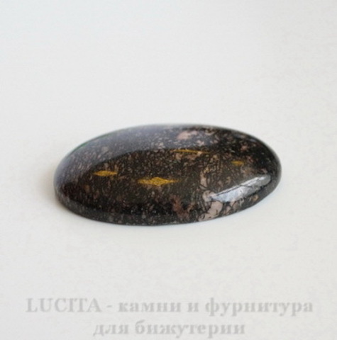 Кабошон Родонит 40х30х7 мм №10 ()