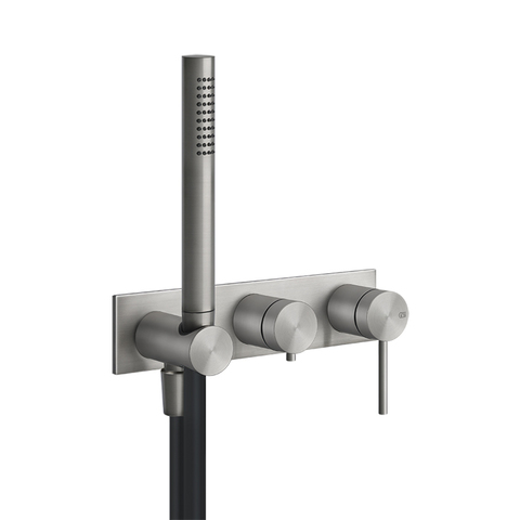 Gessi 316 54038#239 Смеситель встраиваемый на 2 потребителя с душевым набором