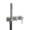 Gessi 316 54038#239 Смеситель встраиваемый на 2 потребителя с душевым набором