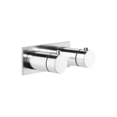 Gessi Ingranaggio 63332#031 Встраиваемый термостат для душа, с 1 выходом, (внешние части), цвет: хром фото