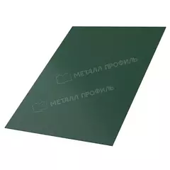 Лист плоский (ПЭП-01-6005-0,4-1,25мХ2м) Зеленый