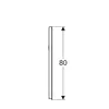 Geberit Renova Compact Y862340000 Зеркало с подсветкой 40x80см