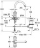 GROHE Costa L 21375001 Смеситель для раковины