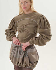 Рукава из флиса BEIGE
