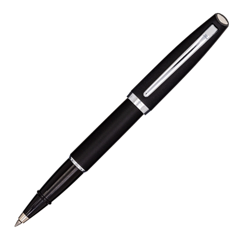 Ручка-роллер Aurora Style Resina Matt Black CT, в подарочной коробке