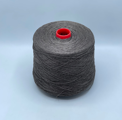 Бобинная пряжа, Frescolino, 500м, 100%Лен, Коричневая патина, 39813