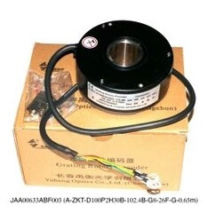 Энкодер для лебедки Отис 13VTR V=1.6 м/с Otis JAA00633ABF003 (A-ZKT-D100P2H30B-102.4B-G8-26F-G-0.65m)